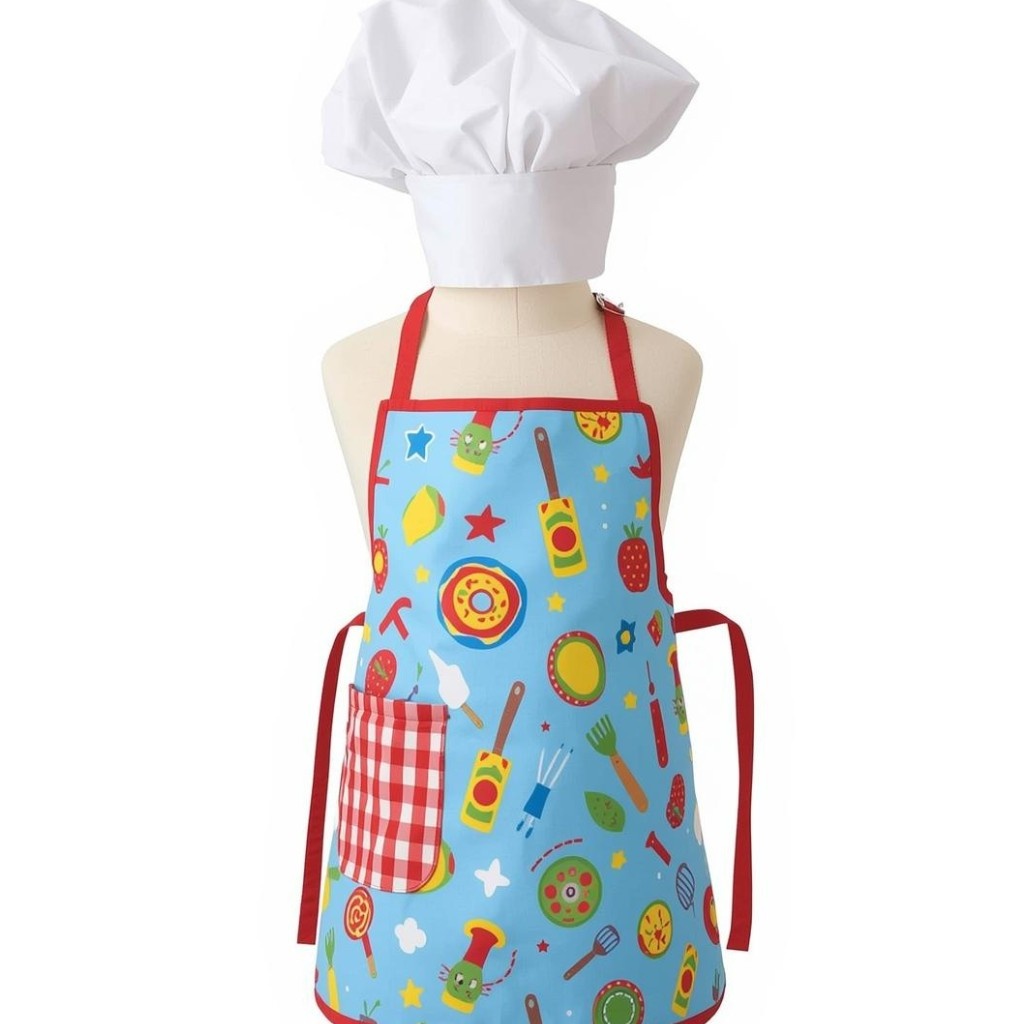 Kids’ aprons & chef hats